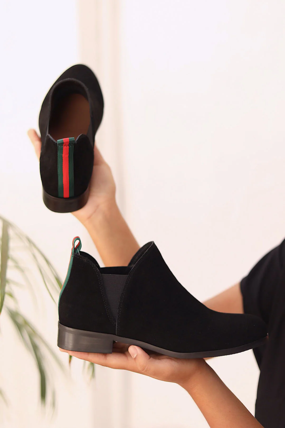 Aria Black Suede - Image 4