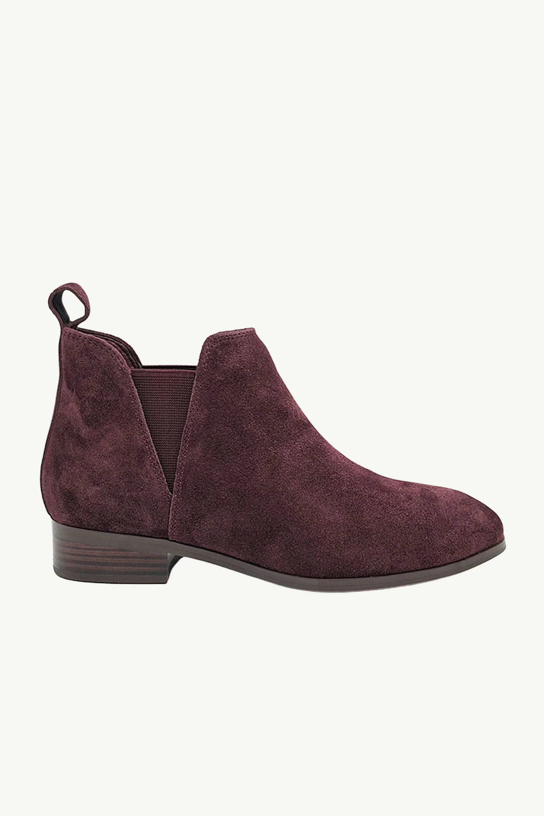 Aria Burgundy Suede