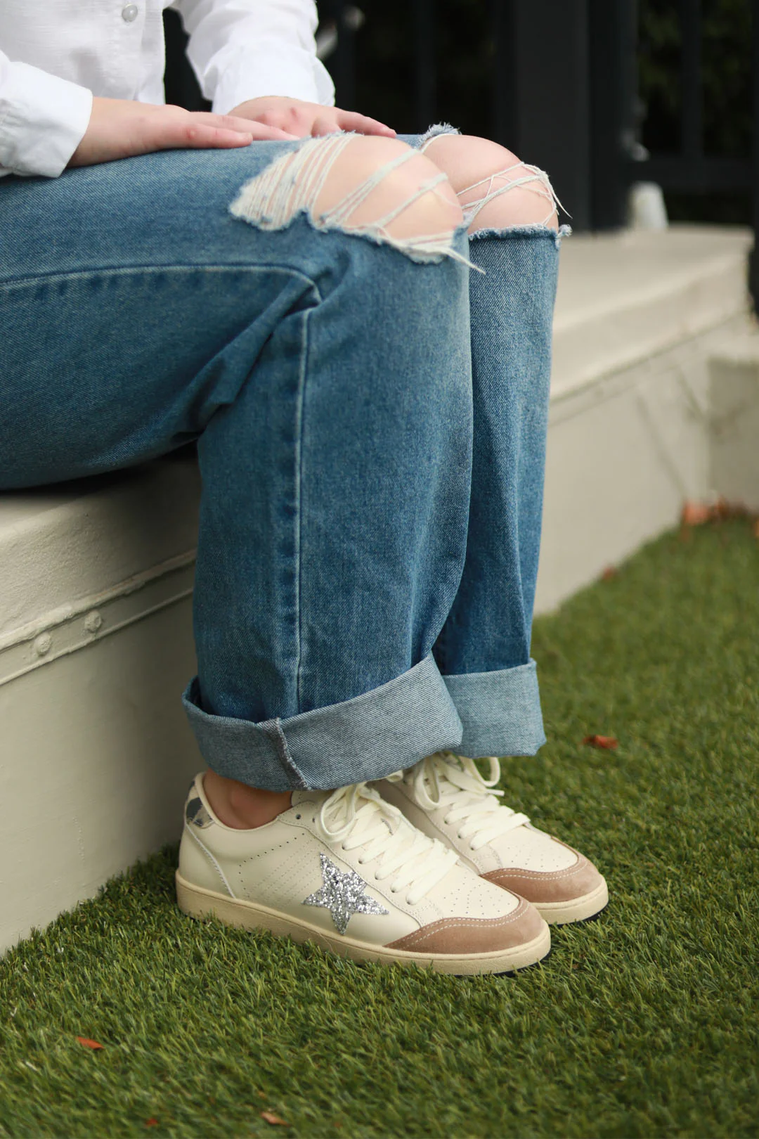 Donna White + Beige - Image 7