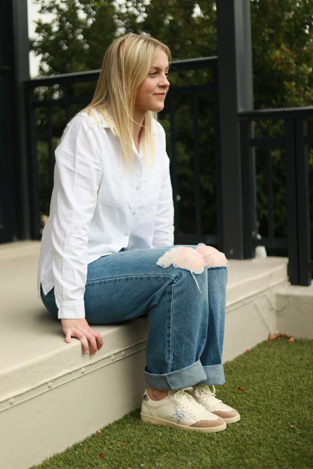 Donna White + Beige - Image 8