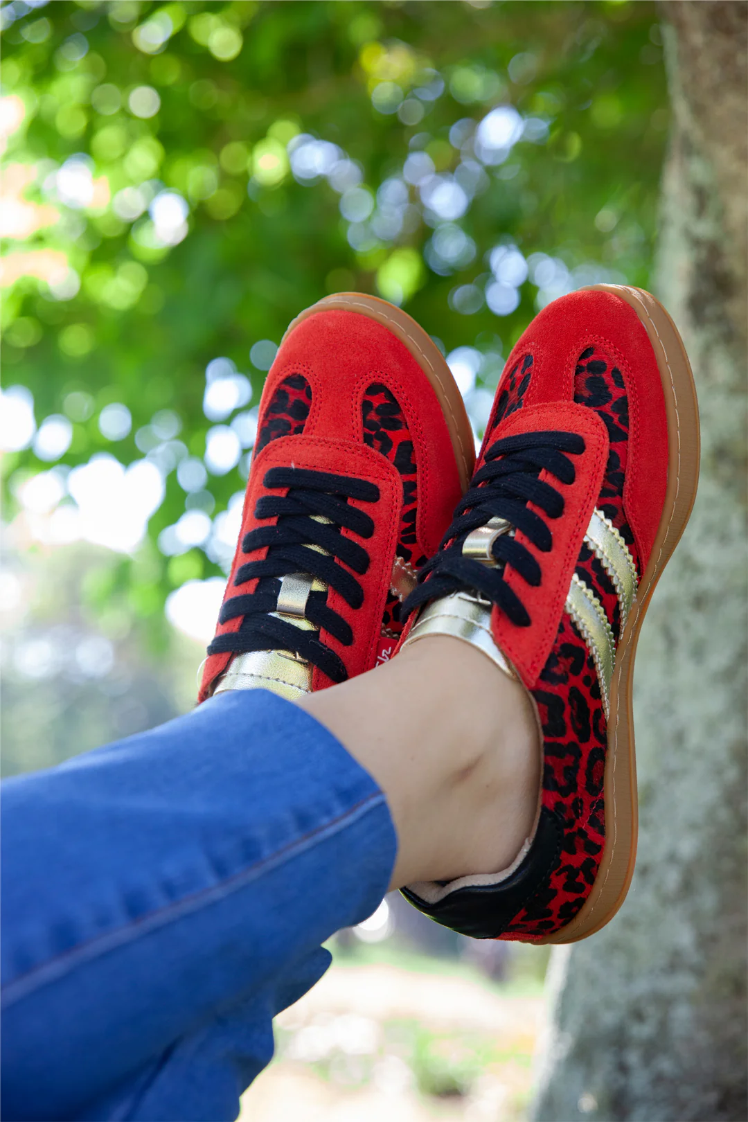 Shiloh Cherry Red + Gold - Image 6