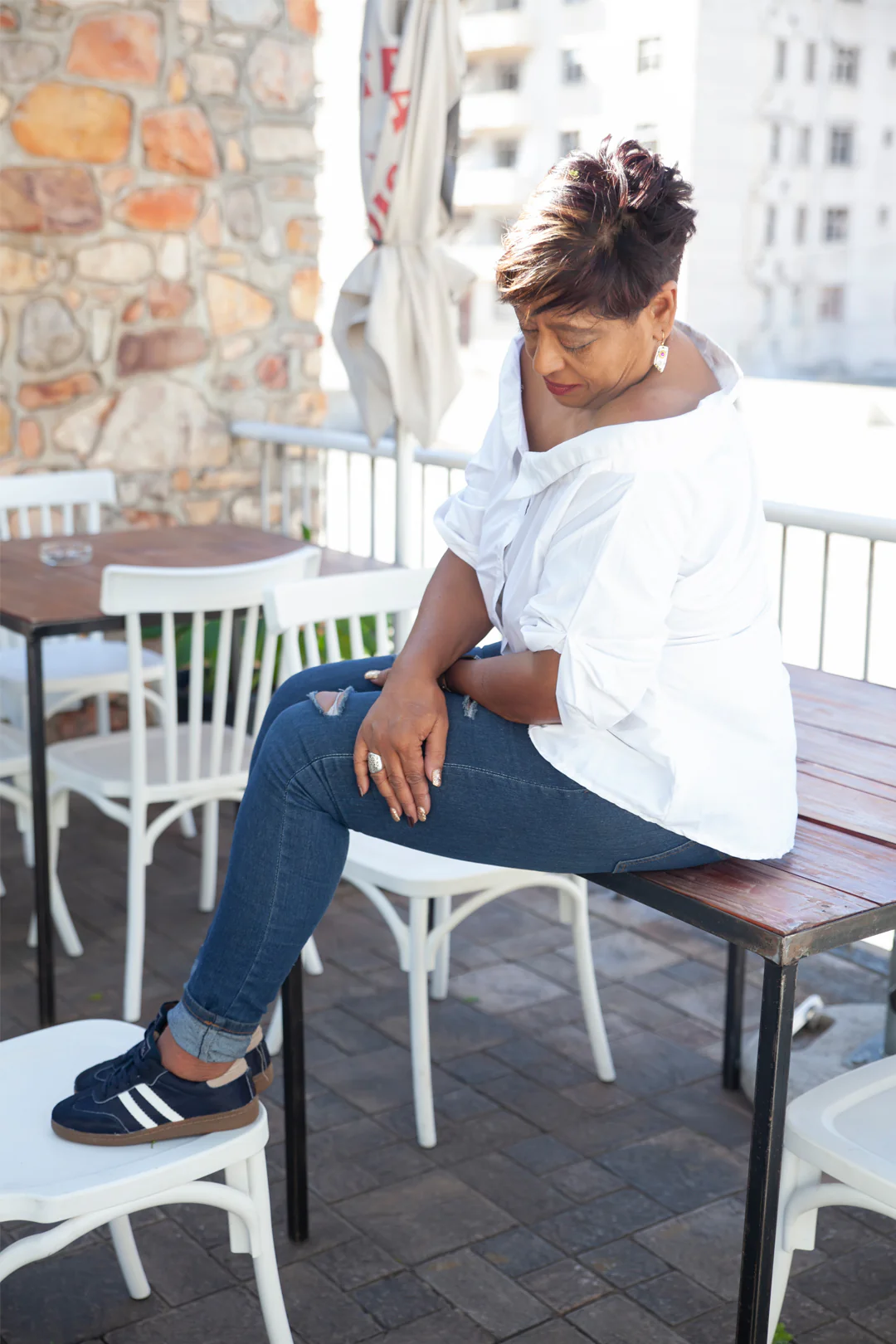 Shiloh Navy + White - Image 5