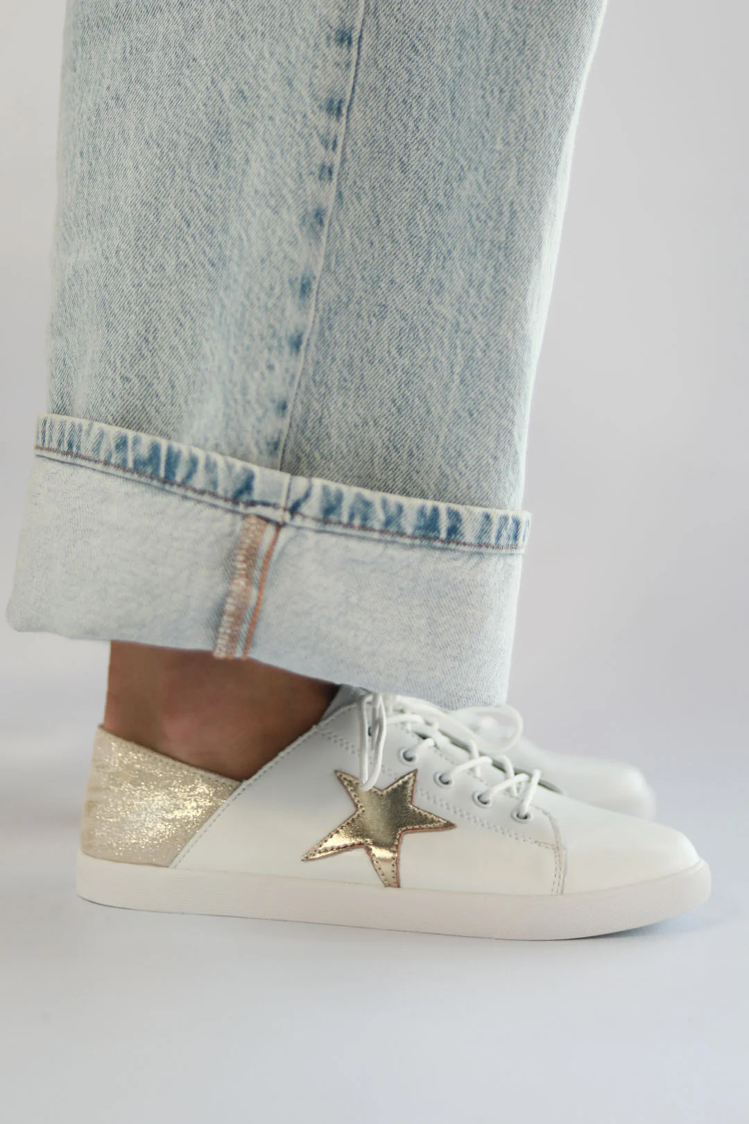 Vicki™ White + Brushed Gold - Image 5