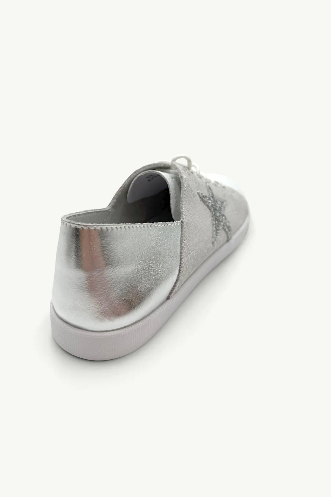 Vicki™ White Toe + Metallic Silver - Image 3