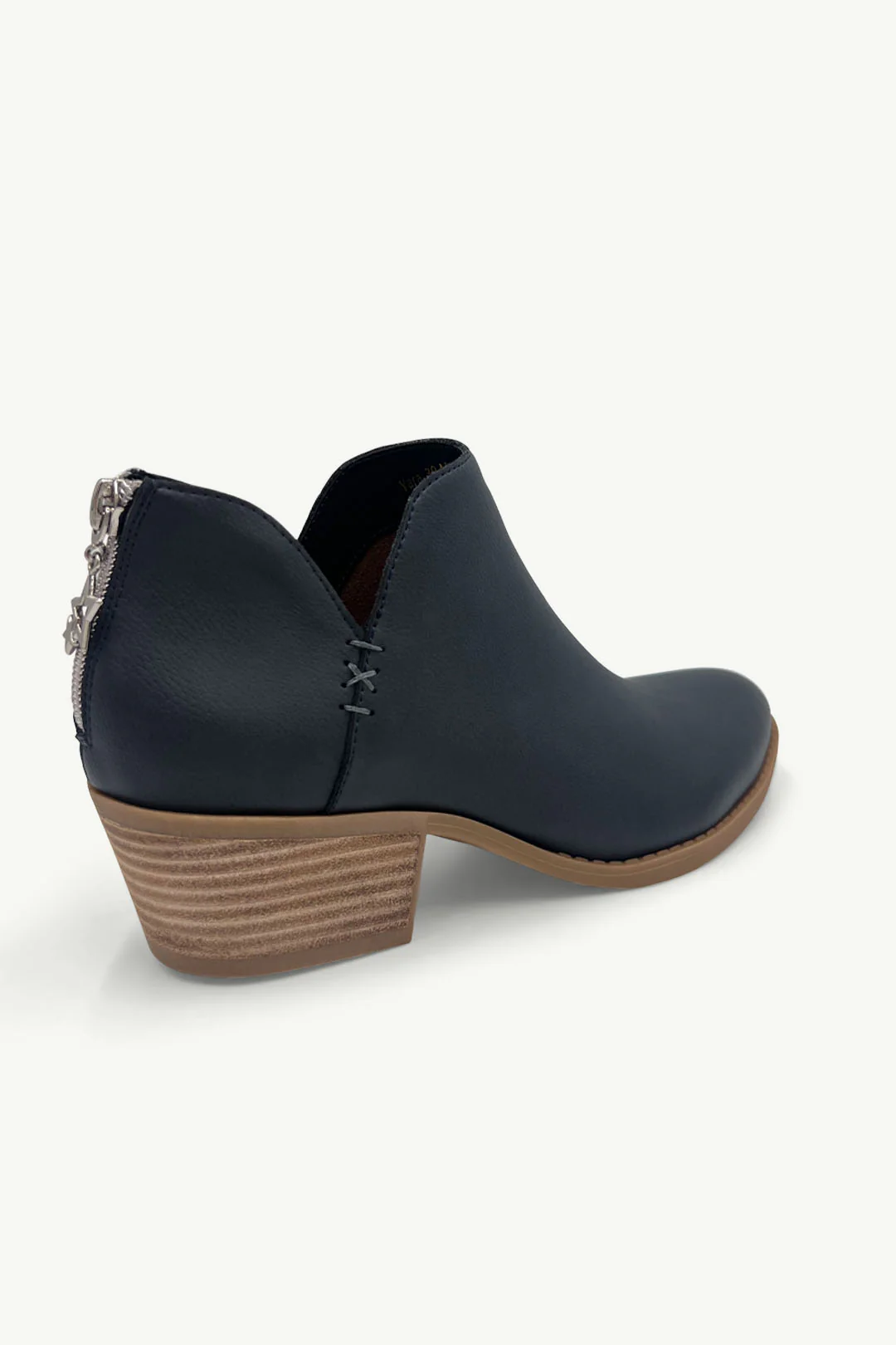 Yara Navy Leather - Image 3
